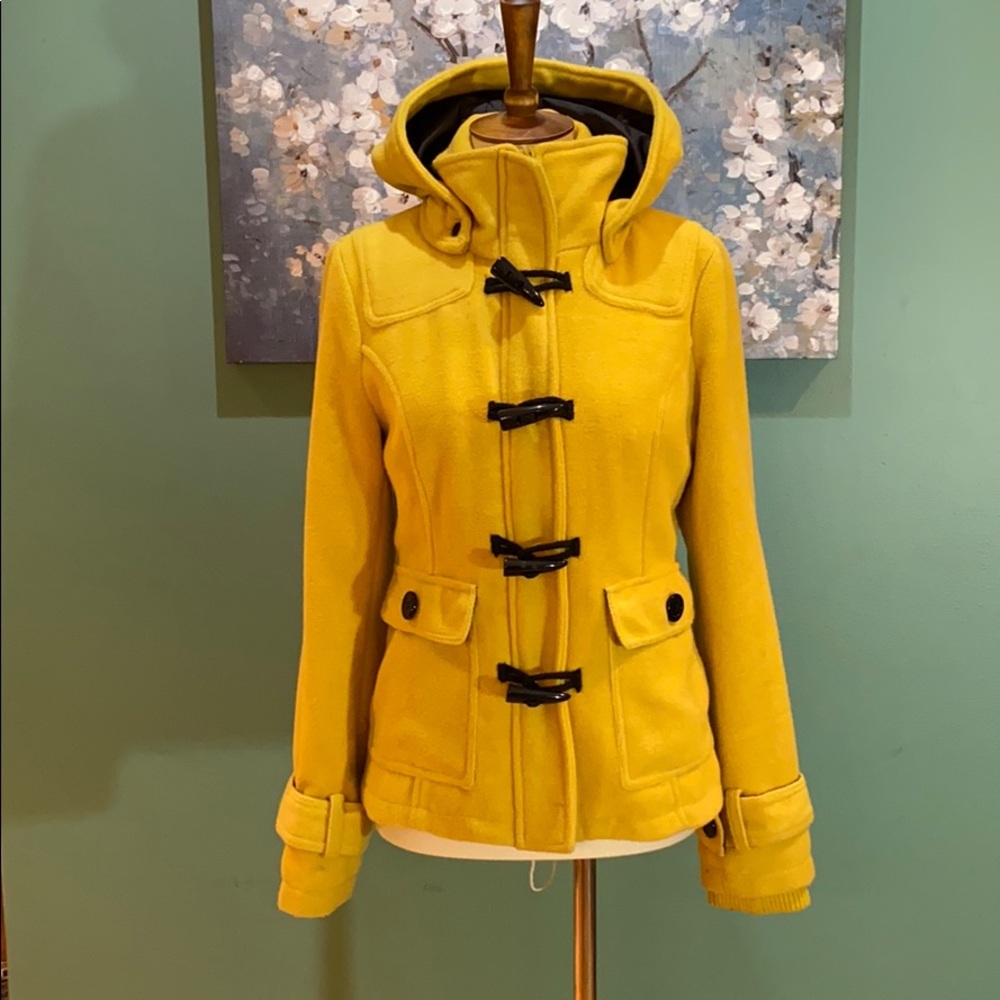 Black Poppy Pea Coat Excellent condition